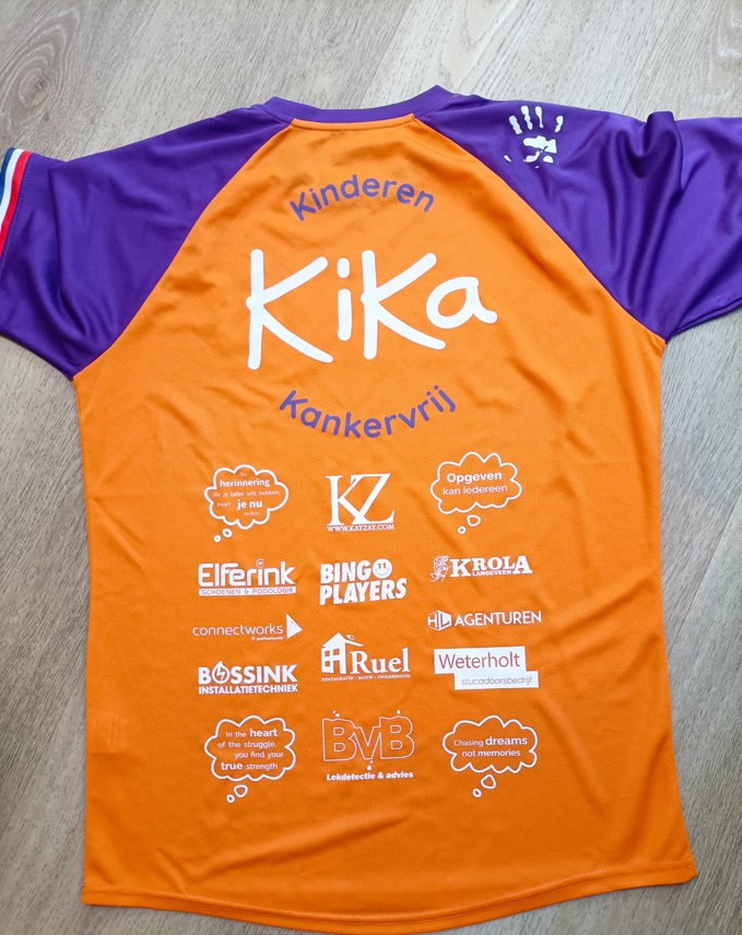 Mijn wedstrijdshirt
